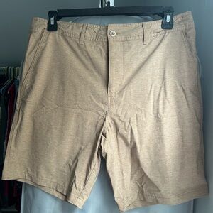 SOLD Goodfellow & Co Men's Light Brown Flat Front Shorts